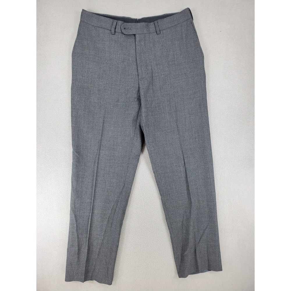 Suitsupply‎ Brescia Trousers Men 34S Gray iTravel Pants Lanificio F.lli Cerruti